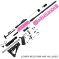 AR-15 Rifle Build Kit .223/556 NATO 16" Barrel 15" M-Lok Handguard - Sig Pink