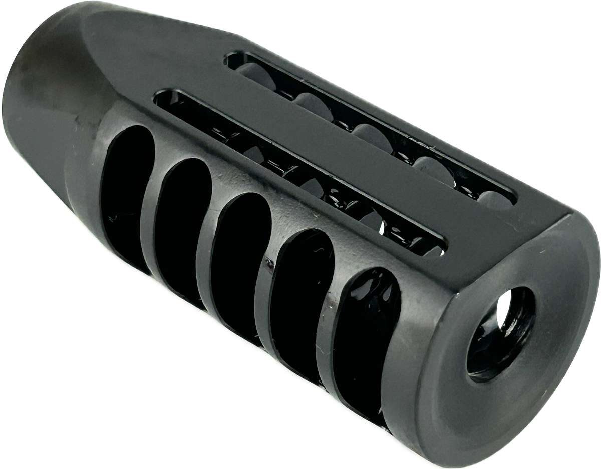 AR-15 Flat Top Multi Chamber Competition Style Muzzle Brake 1/2"x28