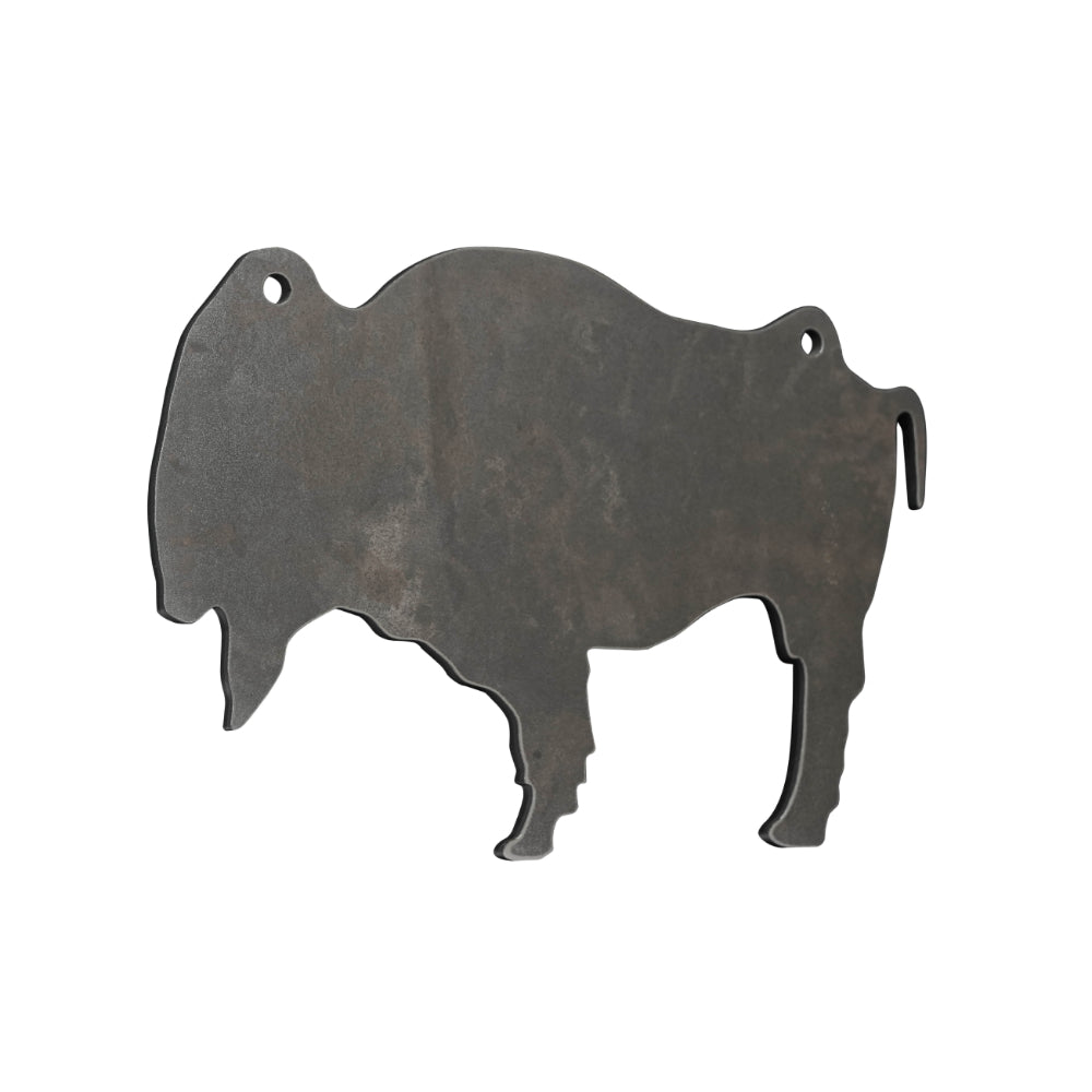 Tactical Scorpion Gear AR500 Steel Shooting Target Gong Laser Cut 18" x 12" x 3/8" Bison Buffalo