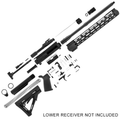 AR-15 Rifle Build Kit 7.62x39 16" Barrel 15" M-Lok Handguard - Black