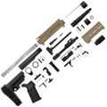AR15 Billet Micro Pistol Build Kit 7.62x39mm 5" Barrel 5" M-Lok Handguard - Magpul FDE