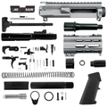 AR40 Micro Pistol Build Kit .40 S&W 5" Barrel 4" M-Lok Handguard - Tungsten Gray