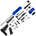 AR15 7.62x39 Micro Pistol Build Kit 5" Barrel 4" M-Lok Handguard - Flame Blue
