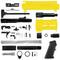 AR9 Micro Pistol Build Kit 9MM 5" Barrel 4" M-Lok Handguard - Lemon Zest