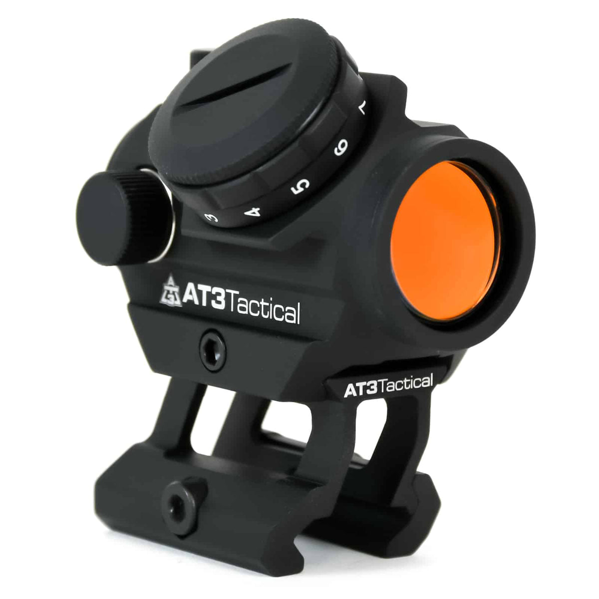 Open Box Return - AT3™ RD-50 PRO™ Micro 2 MOA Red Dot - Cantilever Riser Mount - 1-hi-riser, Black