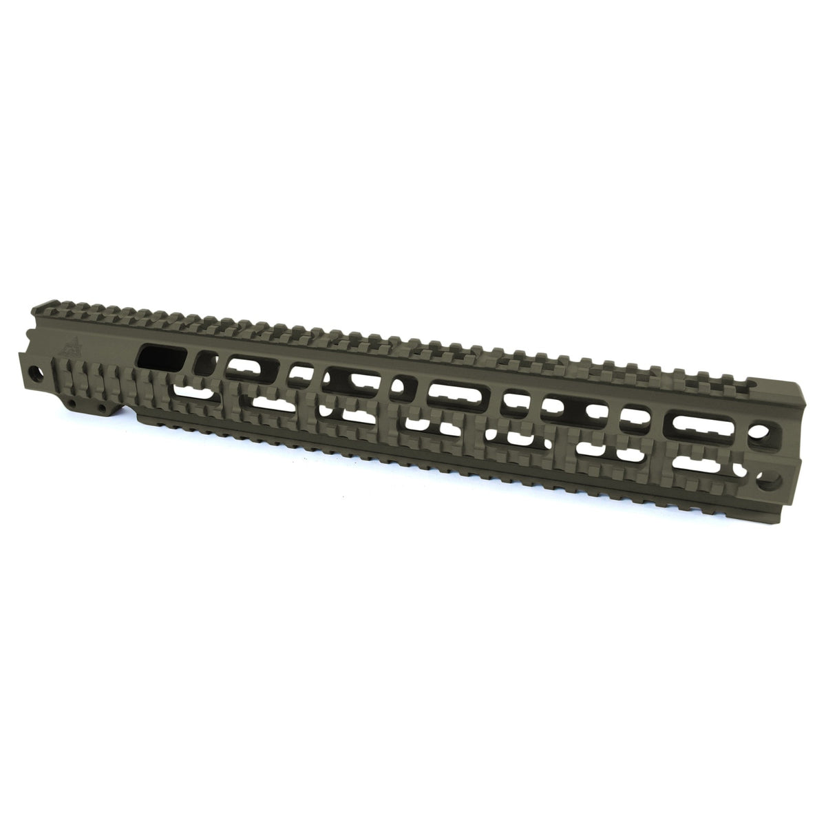 Open Box Return -AT3™ Pro Quad Rail Free Float AR-15 Handguard - 7, 9, 12, & 15 Inch - Picatinny - Od-green-2, 15-inch