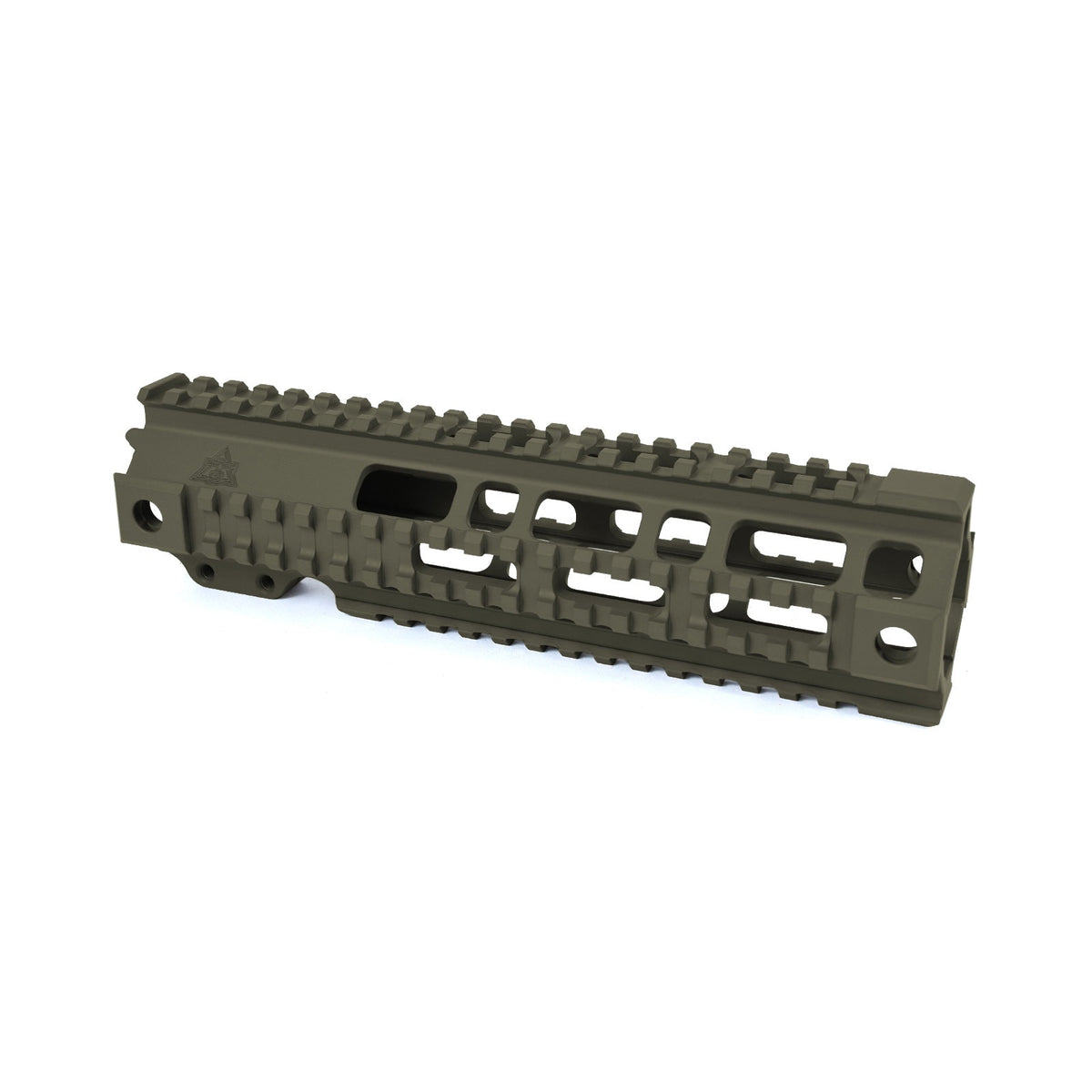Open Box Return -AT3™ Pro Quad Rail Free Float AR-15 Handguard - 7, 9, 12, & 15 Inch - Picatinny - Od-green-2, 9-inch