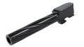 Barrel for Grizzly 101 & Glock 17 9mm, Black Nitride Spiral Fluted, Unthreaded
