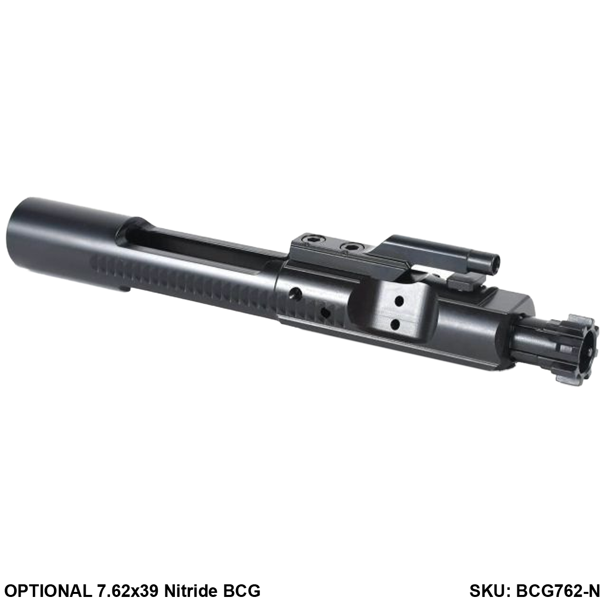 AR15 7.62x39mm Micro Pistol Upper Assembly 5" Barrel Custom 4" MLOK Handguard - Storm Trooper White