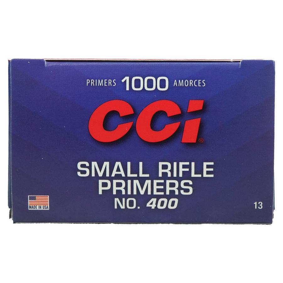 CCI #400 STD SMALL RIFLE PRIMER 1000CT