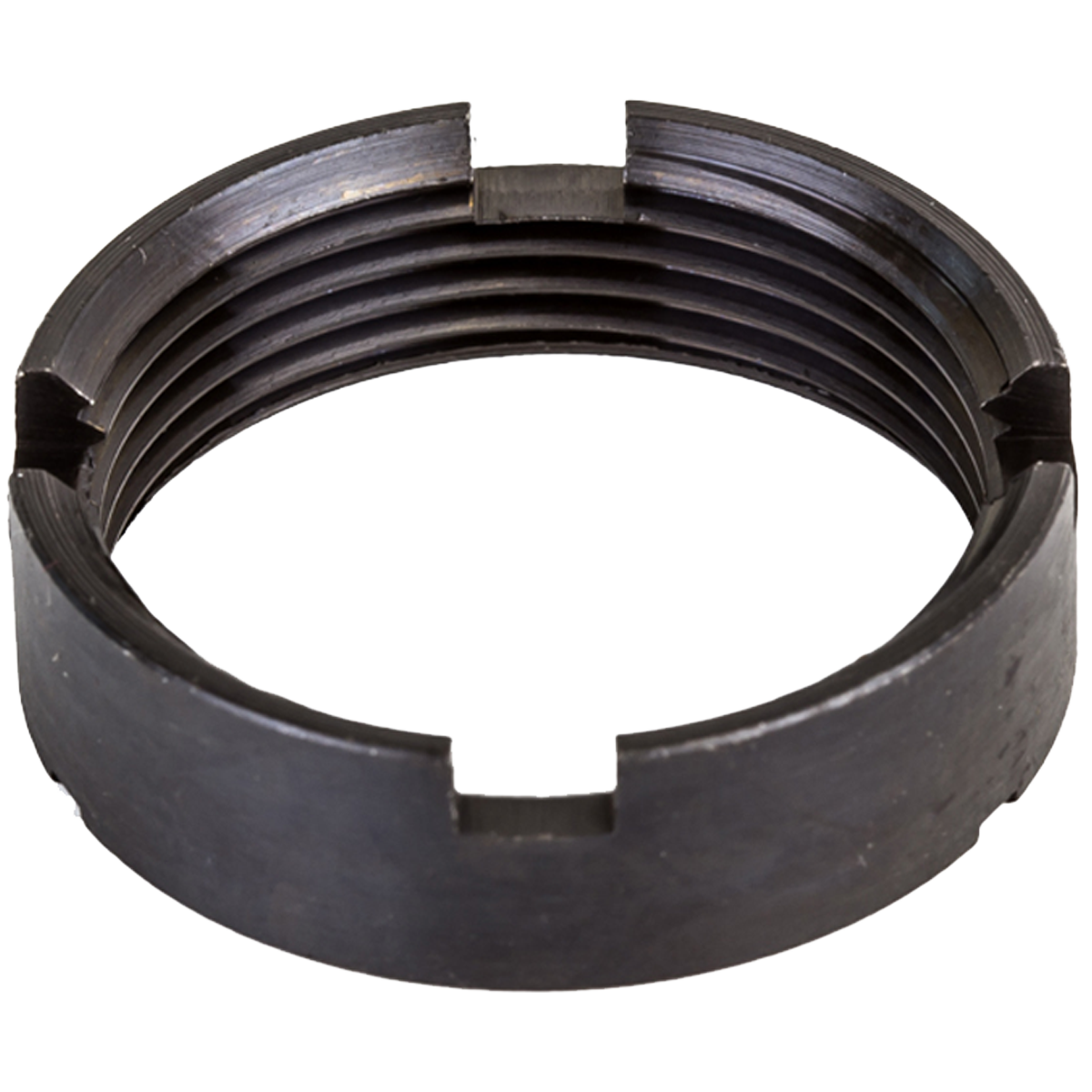 Steel Castle Nut - Black