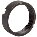 Steel Castle Nut - Black