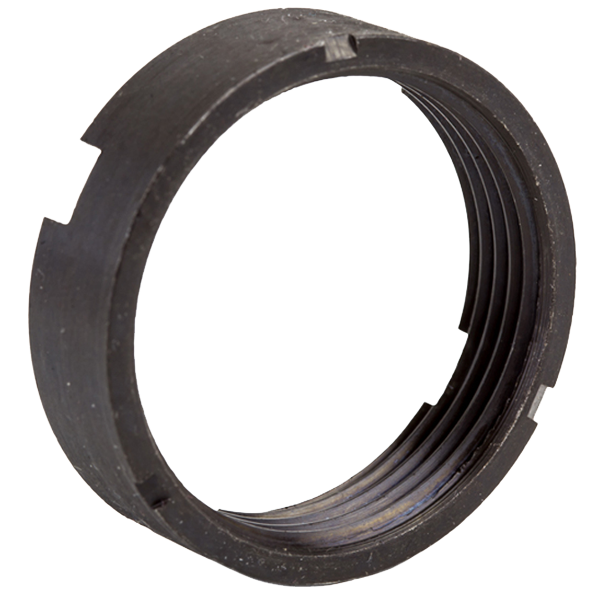 Steel Castle Nut - Black
