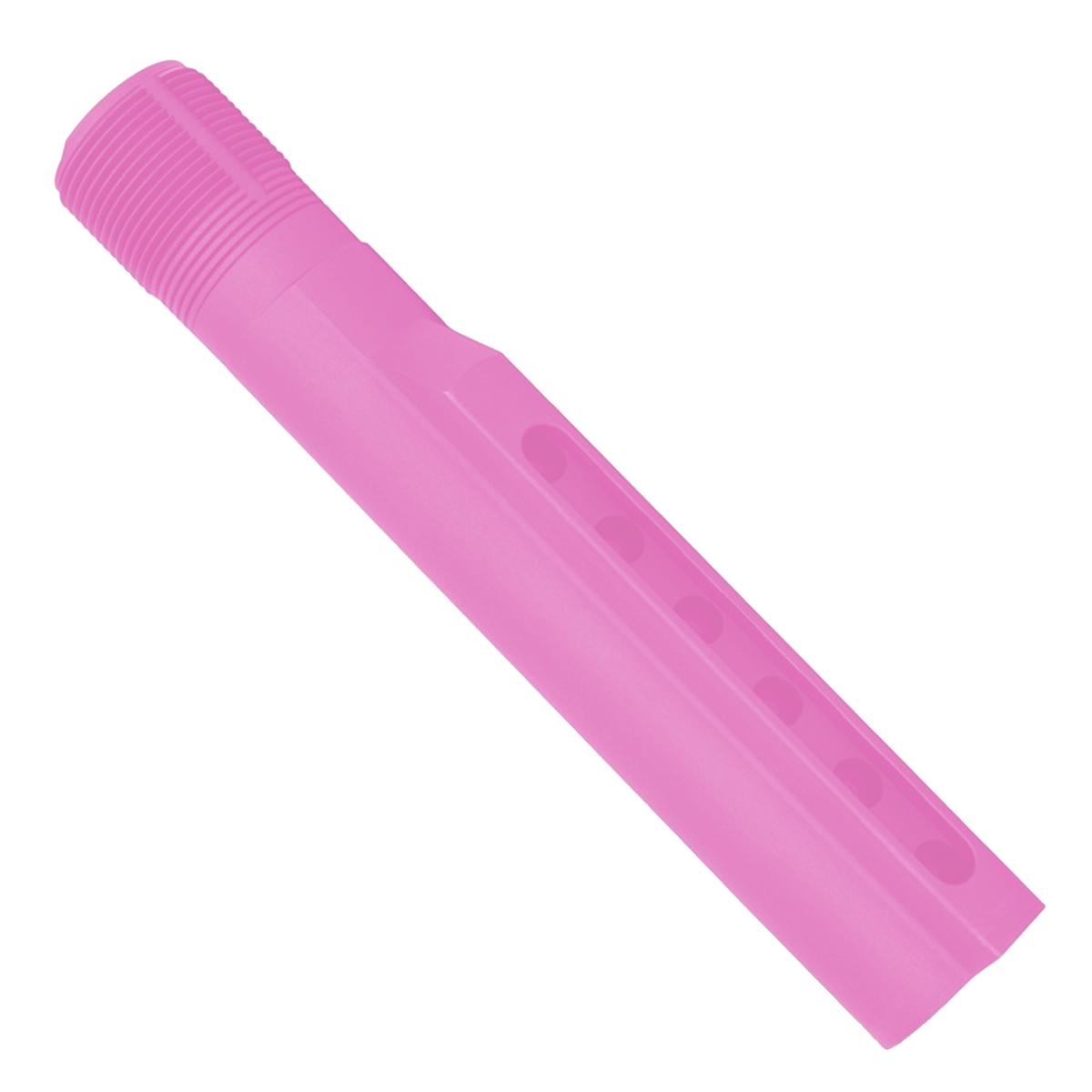 AR-15 AR-10 Mil-Spec 6-Position Buffer Tube - Sig Pink