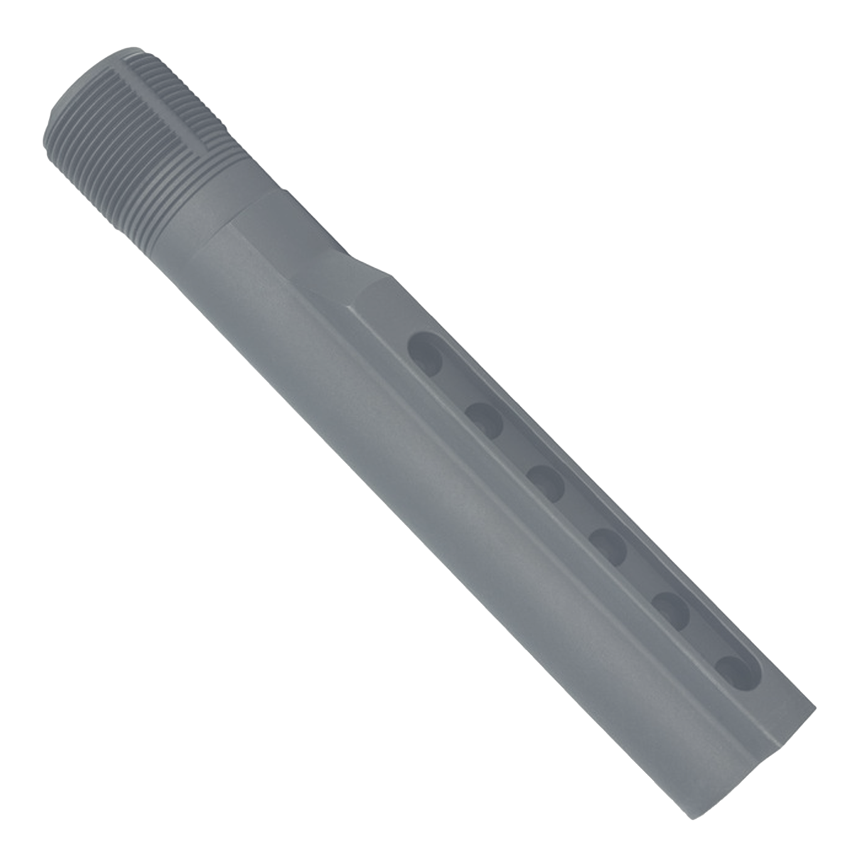 AR-15 AR-10 Mil-Spec 6-Position Buffer Tube - Sniper Gray