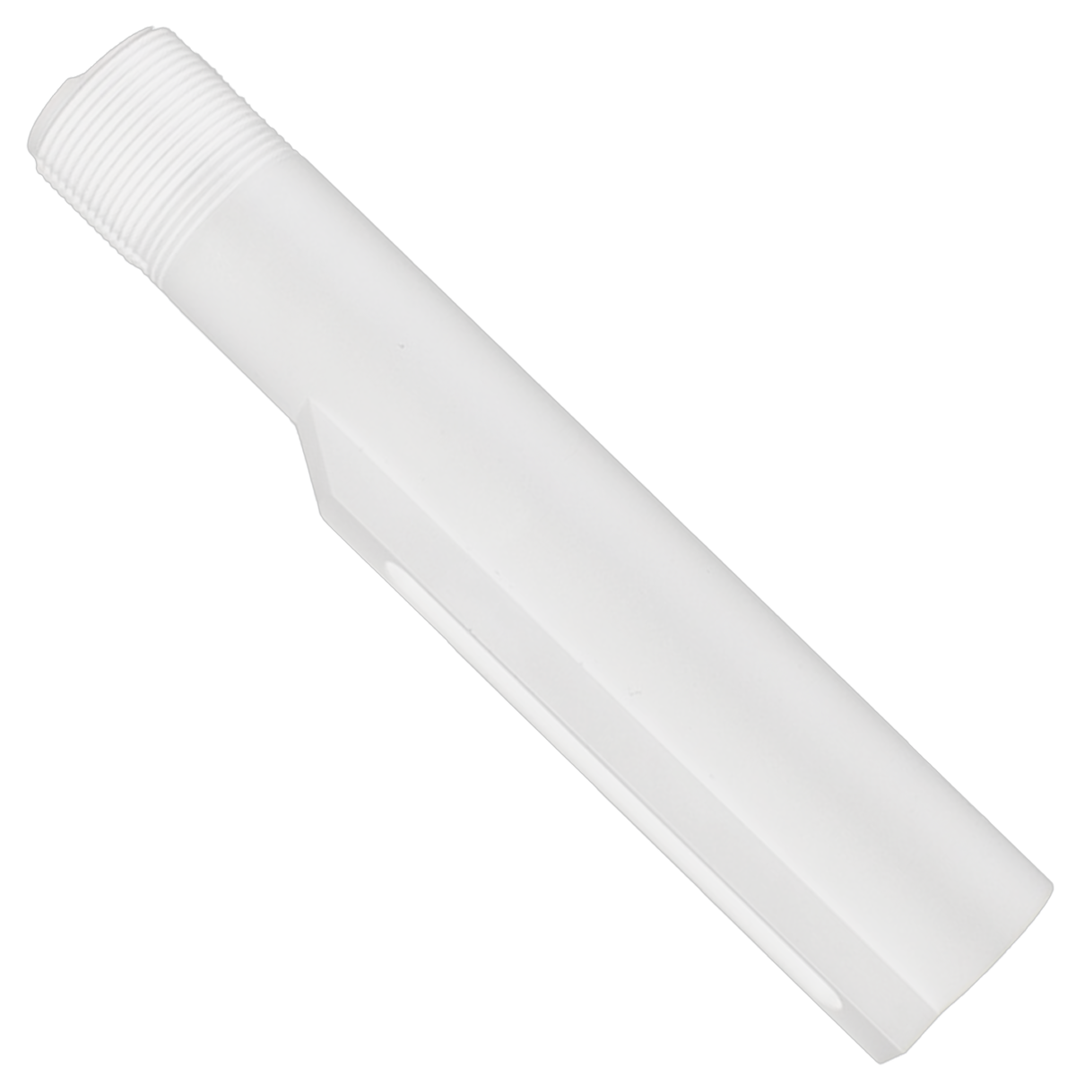 AR-15 AR-10 Mil-Spec 6-Position Buffer Tube - Storm Trooper White
