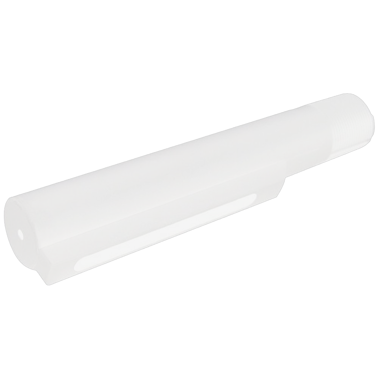 AR-15 AR-10 Mil-Spec 6-Position Buffer Tube - Storm Trooper White