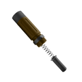 AR Micro Pistol 3.5" Buffer Tube Assembly - Burnt Bronze