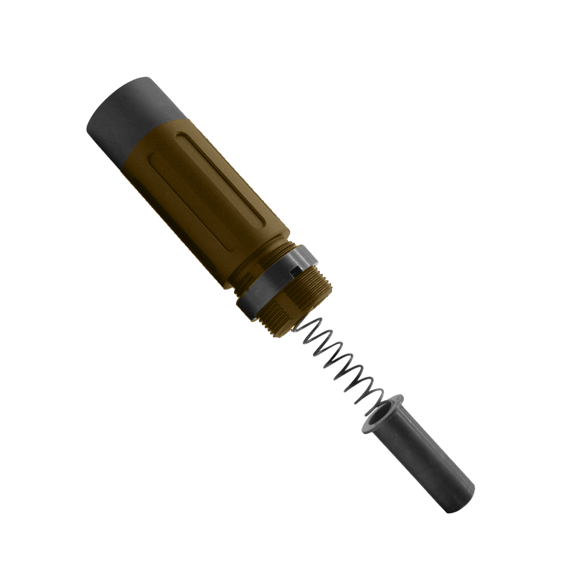 AR Micro Pistol 3.5" Buffer Tube Assembly - Burnt Bronze
