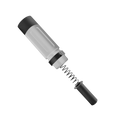 AR Micro Pistol 3.5" Buffer Tube Assembly - White