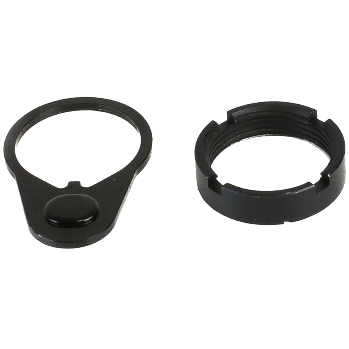 AR-15 6 Position Mil Spec Buffer Tube Kit w/ 3.0 oz Buffer - Tungsten Gray