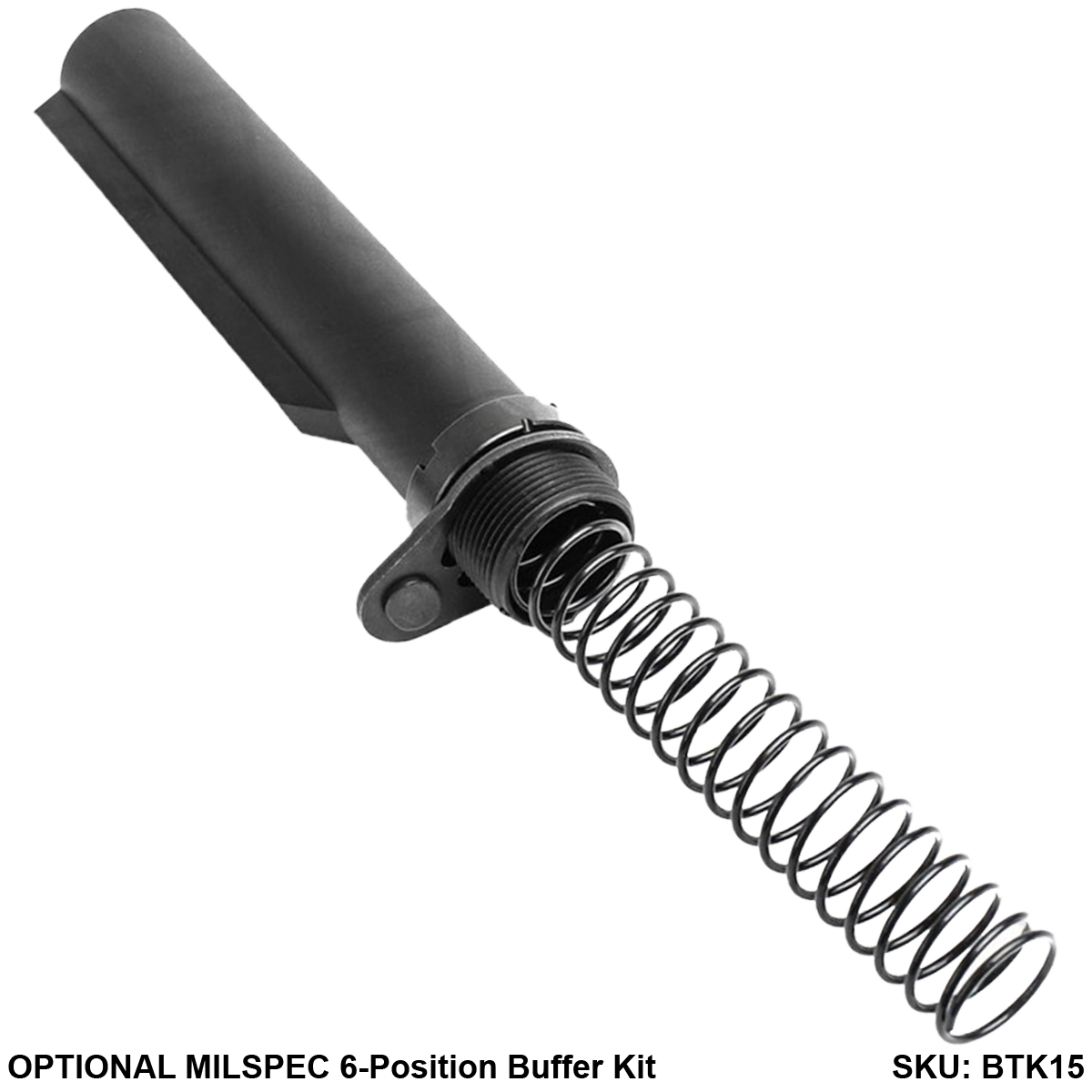 AR-15 Lower Receiver Stripped With ABC Logo / USA Flag Engraved - Gold