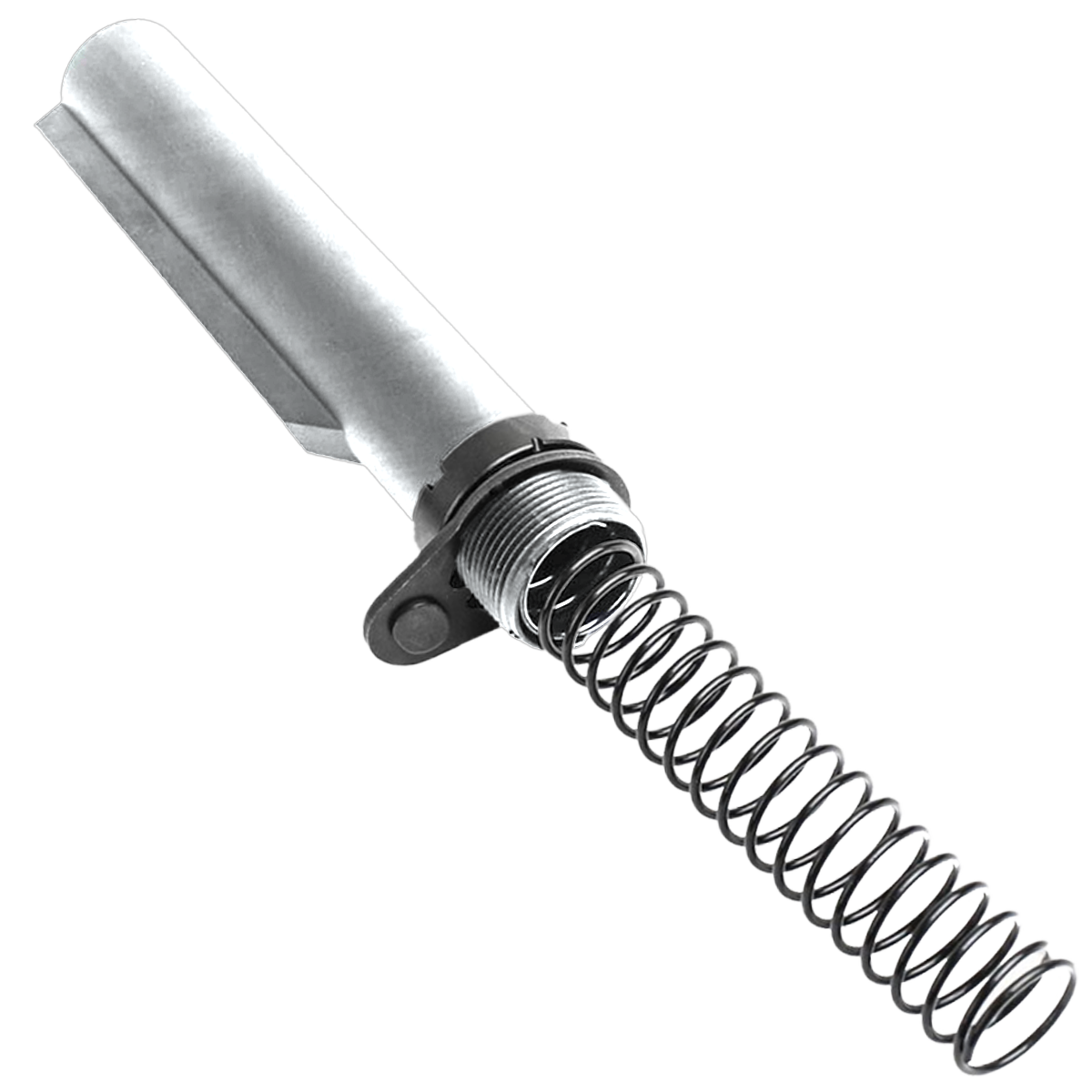 AR-15 6 Position Mil Spec Buffer Tube Kit w/ 3.0 oz Buffer - Tungsten Gray