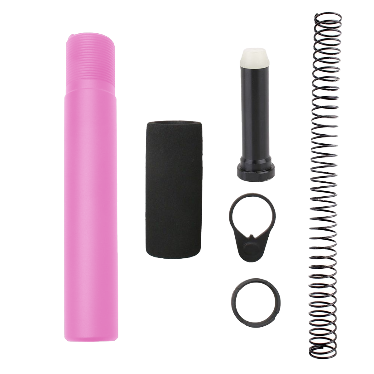 AR-15 Complete Pistol Buffer Tube Kit- Sig Pink
