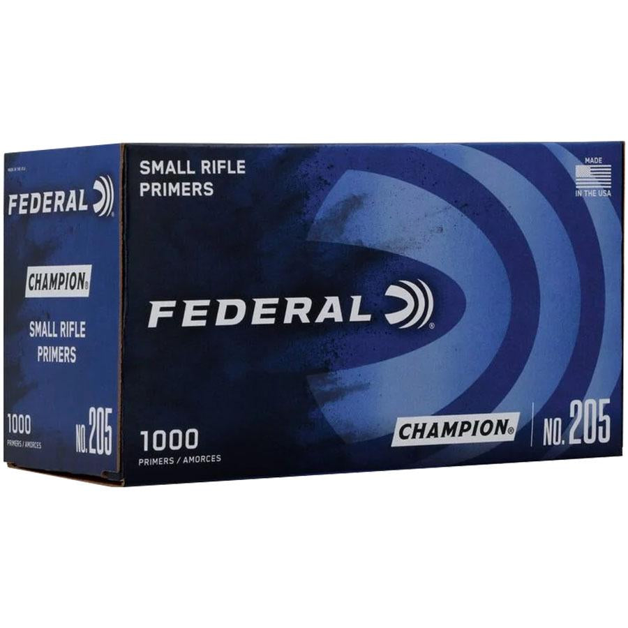 FEDERAL CHAMPION CENTERFIRE SMALL RIFLE PRIMER 1000CT