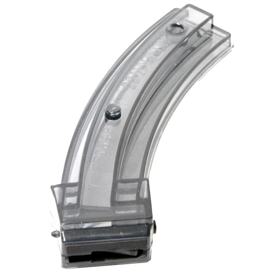 PROMAG RUGER 10/22* .22 MAGNUM 23RD SMOKE POLYMER MAGAZINE