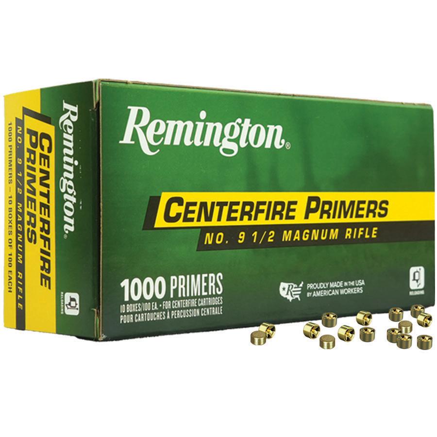 REMINGTON PRIMER 9-1/2 LARGE RIFLE MAGNUM 1000/CT