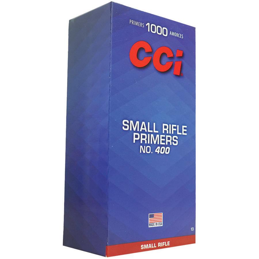 CCI #400 STD SMALL RIFLE PRIMER 1000CT