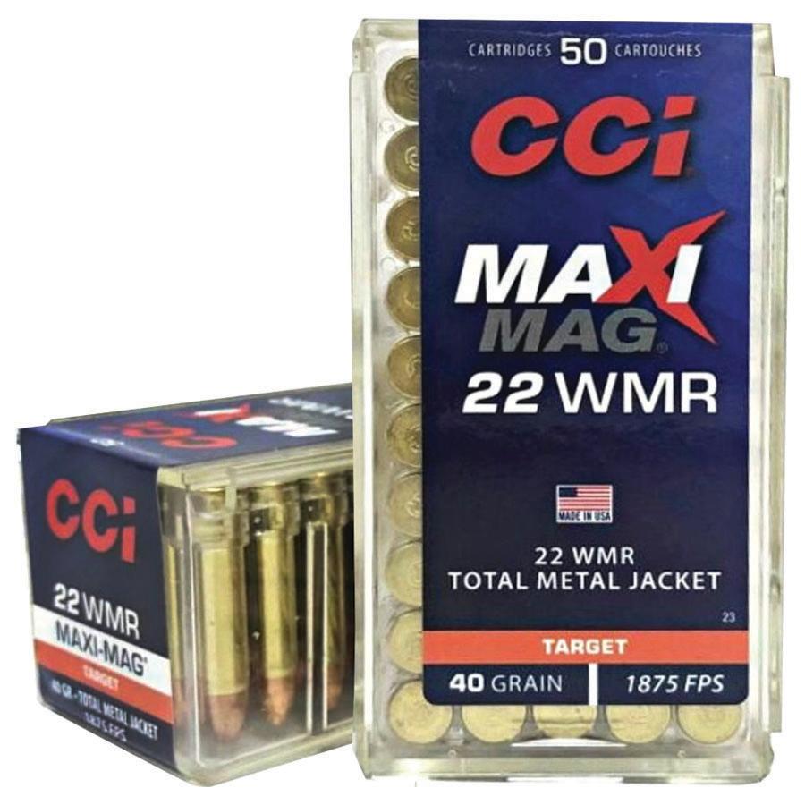 CCI WMR MAXI MAG 40GR TMJ AMMO 50RD