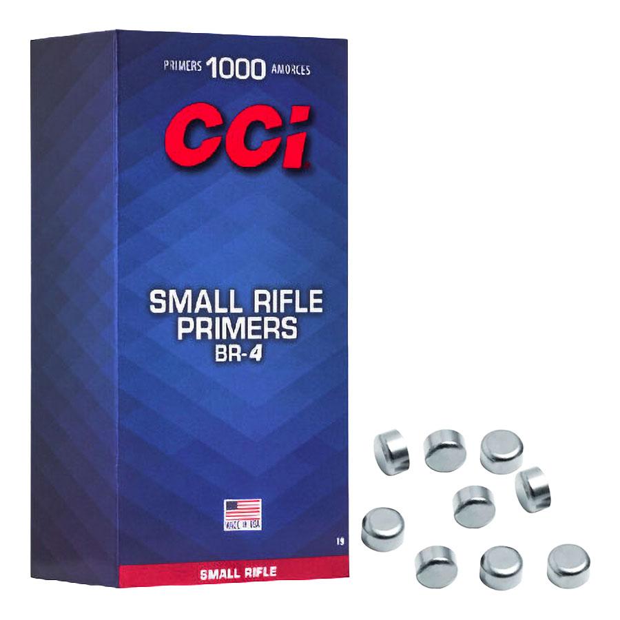 CCI BENCHREST/SPECIALTY BR4 SMALL RIFLE PRIMER 1000CT