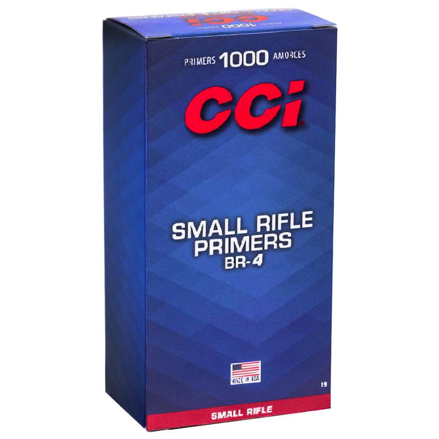 CCI BENCHREST/SPECIALTY BR4 SMALL RIFLE PRIMER 1000CT