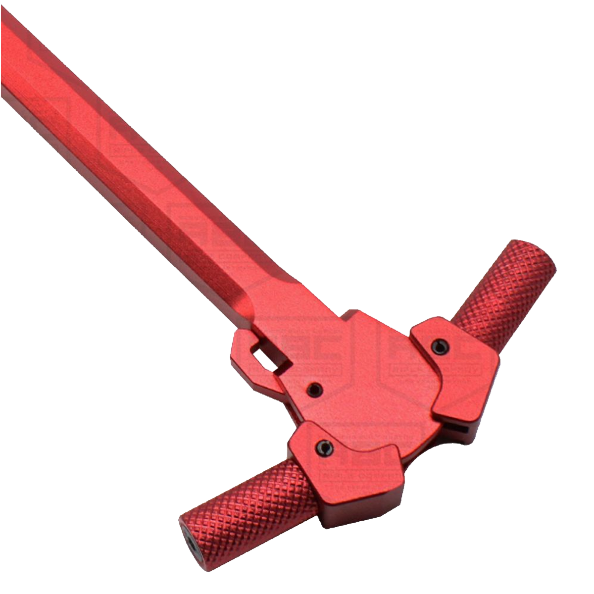AR-15 .223 Ambidextrous Charging Handle Assembly - Red