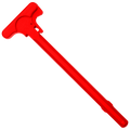 AR-15 Mil Spec Standard Charging Handle Assembly - Red
