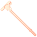 AR-15 Mil Spec Standard Charging Handle Assembly - Rose Gold