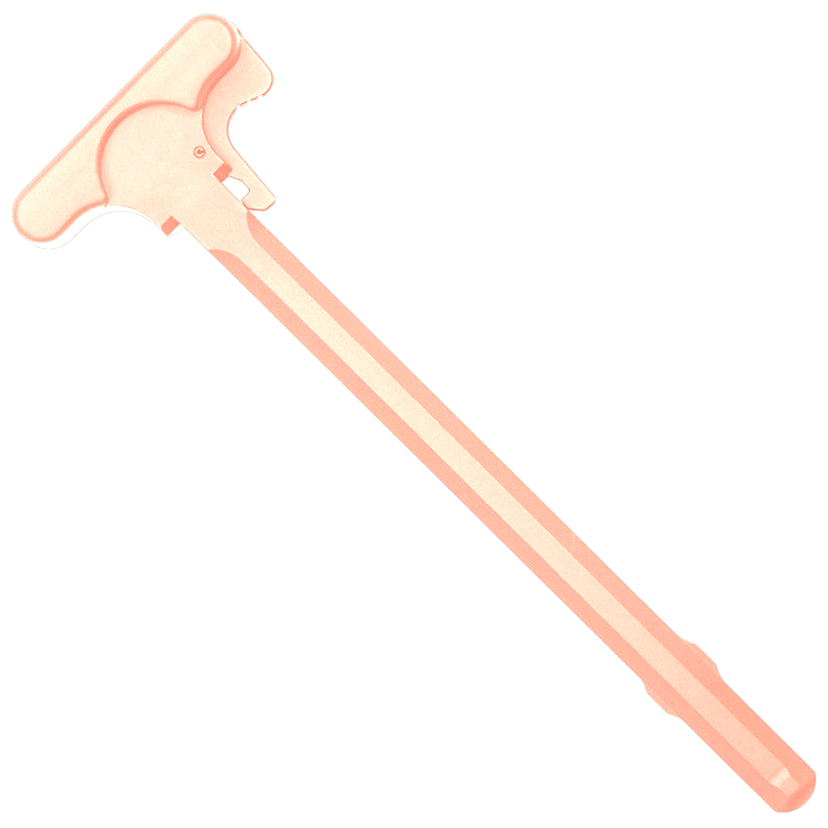 AR-15 Mil Spec Standard Charging Handle Assembly - Rose Gold