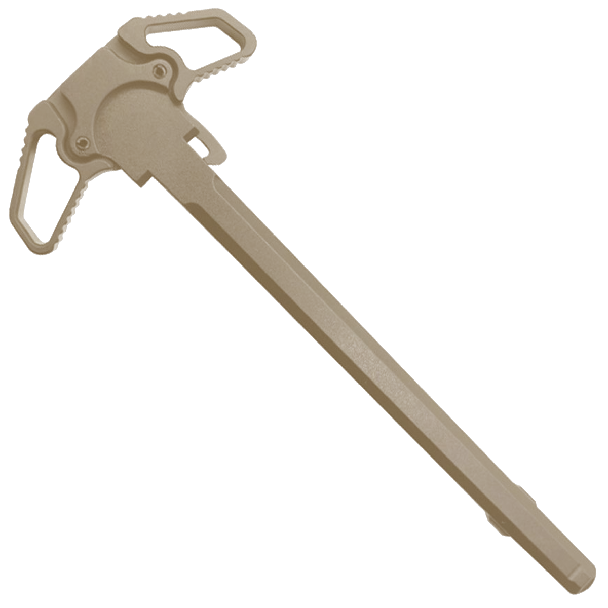 AR-15 Ambidextrous "Butterfly Style" Tactical Charging Handle - Magpul FDE