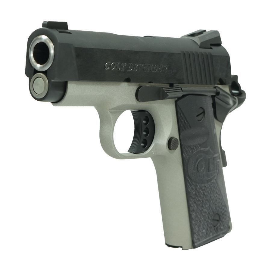 COLT DEFENDER TWO-TONE 45 ACP 3'' BRL CERAKOTE/BLUED