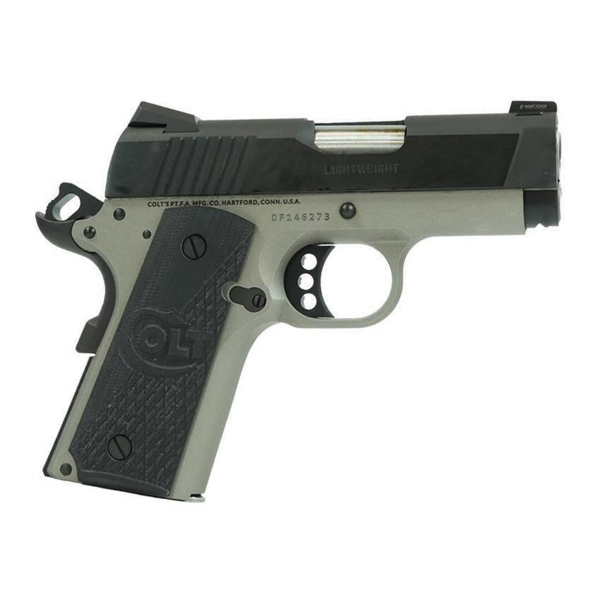 COLT DEFENDER TWO-TONE 45 ACP 3'' BRL CERAKOTE/BLUED
