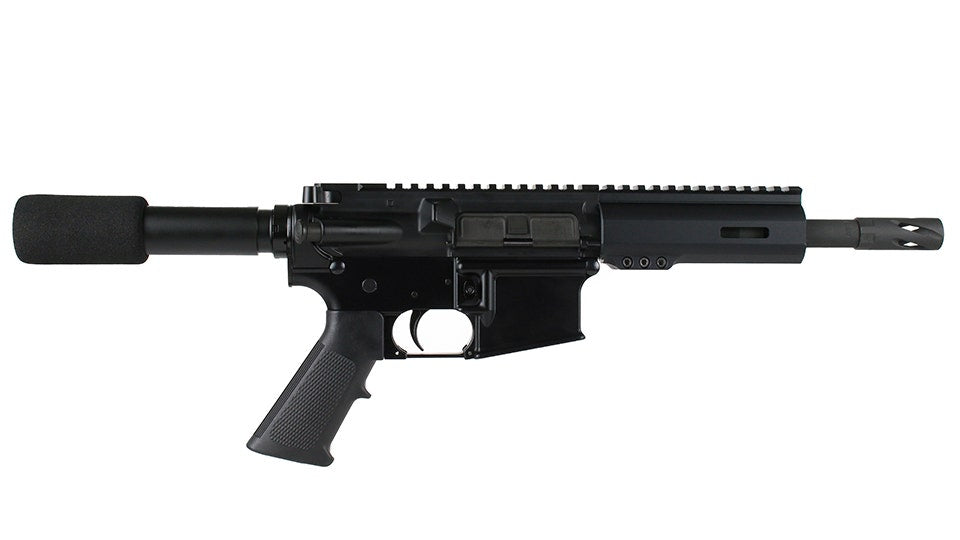 BC-15 5.56 NATO Pistol, 7.5" Black Nitride Government Barrel, 1:7 Twist, Pistol Length Gas System, M-LOK Rail