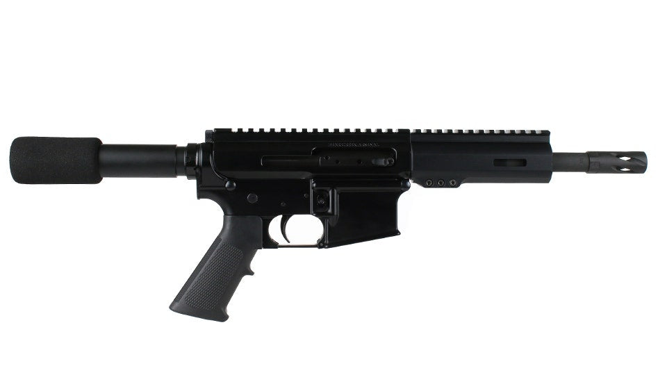 BC-15 5.56 NATO Side Charging Complete Pistol, 7.5" Parkerized Contour Barrel, 1:7 Twist, Pistol Length Gas System, 5.3" M-LOK Rail