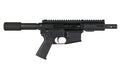 BC-15 5.56 NATO Side Charging Complete Pistol, 4.5" Parkerized Heavy Barrel, 1:7 Twist, Micropistol Length Gas System, 4" M-LOK Rail