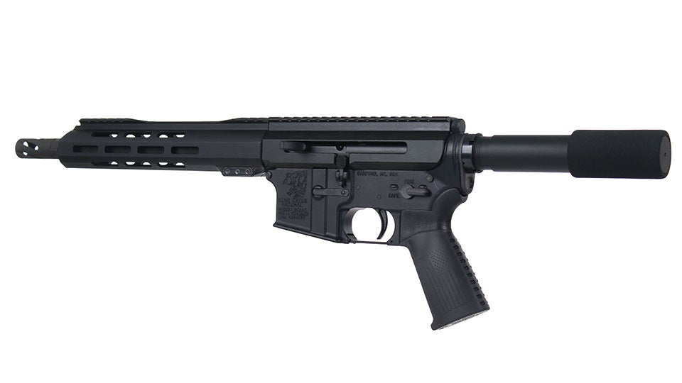 BC-15 .300 Blackout Left Side Charging Right Eject Complete Pistol, 10.5" Parkerized Heavy Barrel, 1:8 Twist, Pistol Length Gas System, 10" M-LOK Rail