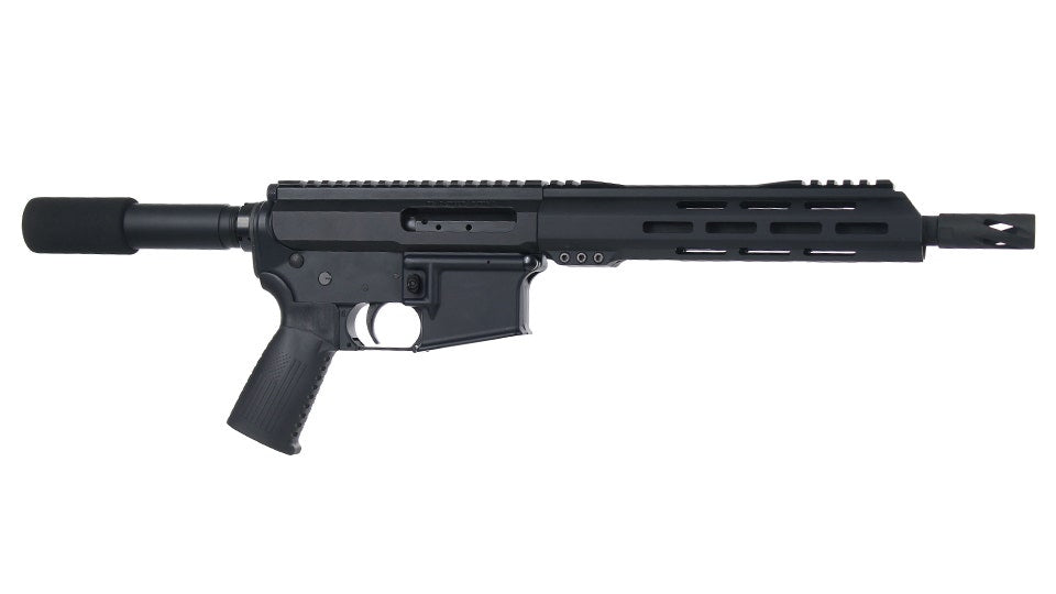 BC-15 .300 Blackout Left Side Charging Right Eject Complete Pistol, 10.5" Parkerized Heavy Barrel, 1:8 Twist, Pistol Length Gas System, 10" M-LOK Rail