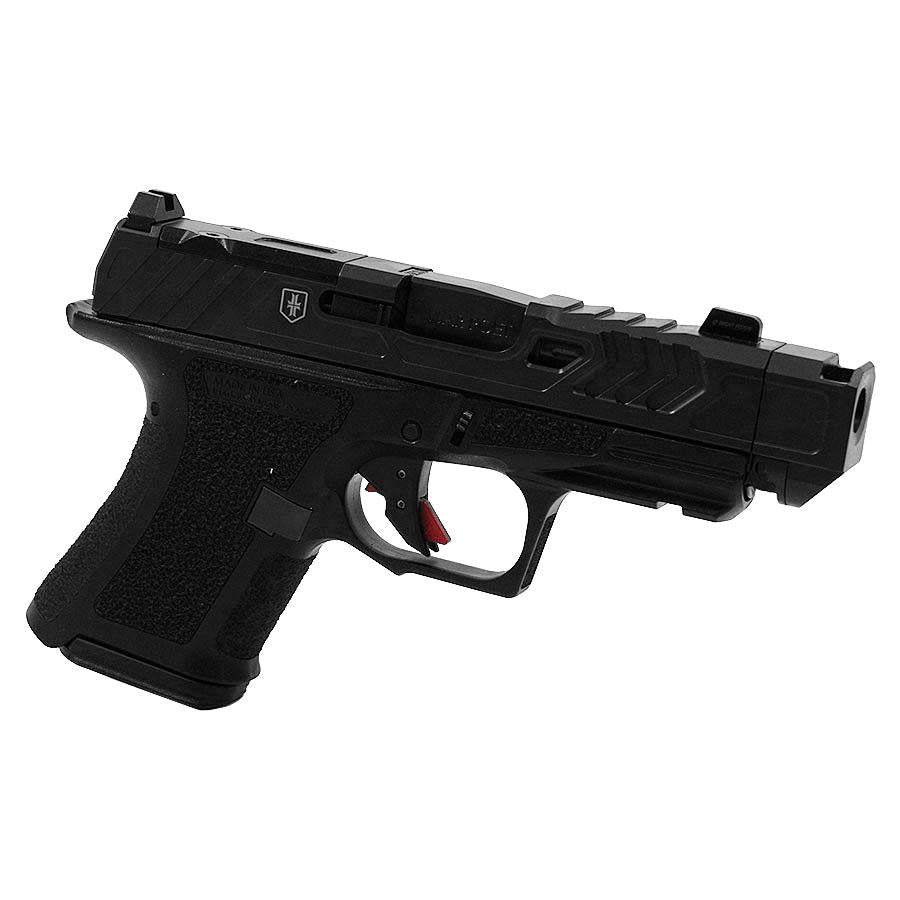 CR920P 9MM War Poet Fluted UnTHR BLK Rod Grn Trit 1D 10 RD Mags