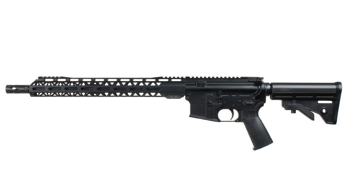 BC-15 .223 Wylde Rifle, 16" Black Nitride Heavy Barrel, 1:8 Twist, Forged Lower, Carbine Length Gas System, MLOK Split Rail