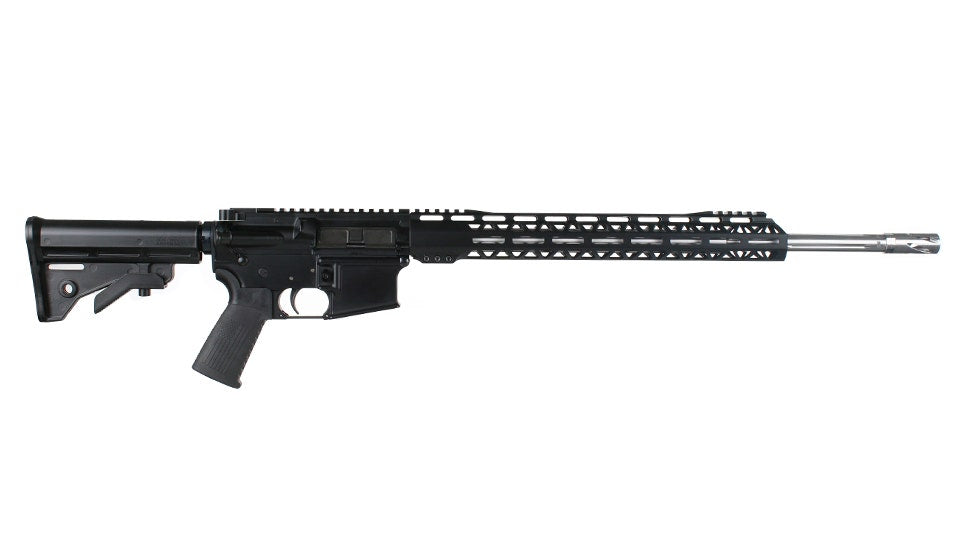 BC-15 .223 Wylde Rifle, 20" 416R SS Straight Fluted Heavy Barrel, 1:8 Twist, Rifle Length Gas System, 15" MLOK Split Rail